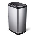 50L trash cans 13 gallon kitchen trash bin kitchen stainless steel 13 gallon trash can with lid